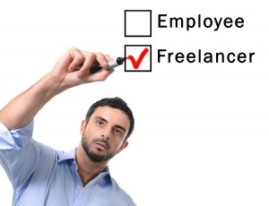 Businessman Choosing Freelancer To Employee